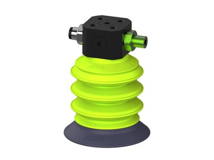 Przysawka piGRIP, warga do gorących pow., Ø58 mm, HNBR 50°, 3 mieszki, podstawa typ 1, (G.HS58HN50.B3.S1.CLX.00) (9913563) - Piab