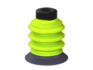 Przysawka piGRIP, warga do gorących pow., Ø58 mm, HNBR 50°, 3 mieszki, podstawa typ 1, G1/4" wew., (G.HS58HN50.B3.S1.G14F.00) (9915940) - Piab