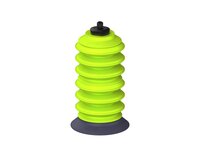 Przysawka piGRIP, warga do gorących pow., Ø58 mm, HNBR 50°, 6 mieszków (3+3), podstawa typ 1, M6 zew., (G.HS58HN50.B6.S1.MM6M.00) (9970289) - Piab