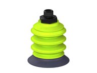Przysawka piGRIP, warga do gorących pow., Ø58 mm, HNBR 50°, 3 mieszki, podstawa typ 1, G1/4" zew., (G.HS58HN50.B3.S1.G14M.19) (9951233) - Piab