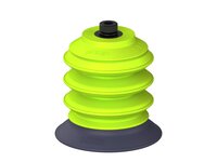 Przysawka piGRIP, warga do gorących pow., Ø58 mm, HNBR 50°, 3 mieszki, podstawa typ 1, dysk filtracyjny (G.HS58HN50.B3.S1.G18MR.02) (9962459) - Piab