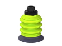 Przysawka piGRIP, warga do gorących pow., Ø58 mm, HNBR 50°, 3 mieszki, podstawa typ 1, G3/8" zew., (G.HS58HN50.B3.S1.G38M.00) (9907173) - Piab