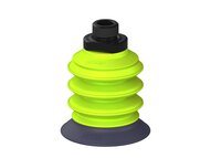 Przysawka piGRIP, warga do gorących pow., Ø58 mm, HNBR 50°, 3 mieszki, podstawa typ 1, G3/8" zew., (G.HS58HN50.B3.S1.G38M.00) (9907173) - Piab