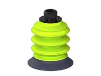 Przysawka piGRIP, warga do gorących pow., Ø58 mm, HNBR 50°, 3 mieszki, podstawa typ 1, gwint niski G3/8" zew., (G.HS58HN50.B3.S1.GL38M.00) (9923301) - Piab