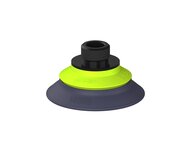 Przysawka piGRIP, warga do gorących pow., Ø58 mm, HNBR 50°, bez mieszków, podstawa typ 1, gwint niski G3/8" zew., (G.HS58HN50.F.S1.GL38M.00) (9923300) - Piab