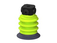 Przysawka piGRIP, warga do gorących pow., Ø58 mm, HNBR 50°, 3 mieszki, podstawa typ 1, NPSF 5x1/8" wew., (G.HS58HN50.B3.S1.NS518F.00) (9916844) - Piab