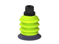 Przysawka piGRIP, warga do gorących pow., Ø58 mm, HNBR 50°, 3 mieszki, podstawa typ 1, NPT 1/2" zew., piSAVE 05/60 (G.HS58HN50.B3.S1.NT12M.15) (9911390) - Piab