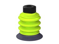 Przysawka piGRIP, warga do gorących pow., Ø58 mm, HNBR 50°, 3 mieszki, podstawa typ 1, NPT 1/4" wew., (G.HS58HN50.B3.S1.NT14F.00) (9960041) - Piab