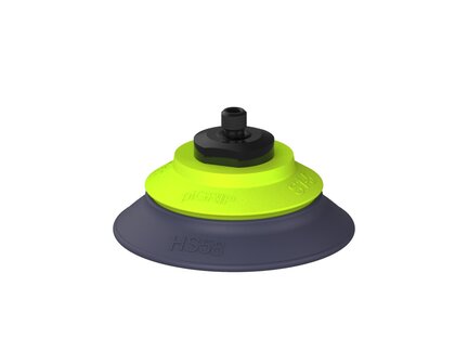 Przysawka piGRIP, warga do gorących pow., Ø58 mm, HNBR 50°, bez mieszków, podstawa typ 1, M6 zew., (G.HS58HN50.F.S1.MM6M.00) (9927918) - Piab