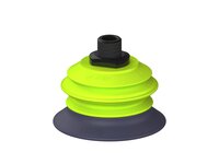 Przysawka piGRIP, warga do gorących pow., Ø79 mm, HNBR 50°, 1 mieszek, podstawa typ 1, NPT 3/8" zew., dysk filtracyjny (G.HS79HN50.B1.S1.NT38M.02) (9944433) - Piab