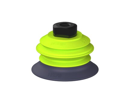 Przysawka piGRIP, warga do gorących pow., Ø79 mm, HNBR 50°, 1 mieszek, podstawa typ 1, NPT 1/4" wew., (G.HS79HN50.B1.S1.NT14F.00) (9907832) - Piab