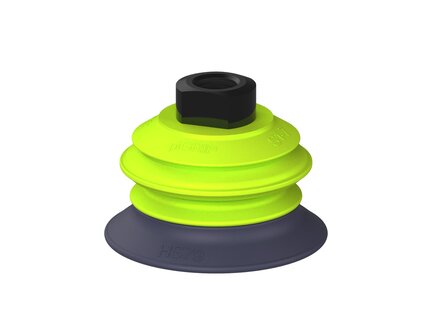 Przysawka piGRIP, warga do gorących pow., Ø79 mm, HNBR 50°, 1 mieszek, podstawa typ 1, NPT 3/8" wew., (G.HS79HN50.B1.S1.NT38F.00) (9907249) - Piab