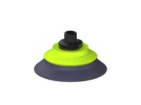 Przysawka piGRIP, warga do gorących pow., Ø58 mm, HNBR 50°, bez mieszków, podstawa typ 1, NPT 1/8" zew., piSAVE, dławik 1,0 mm (G.HS58HN50.F.S1.NT18M.04) (9912163) - Piab