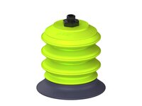 Przysawka piGRIP, warga do gorących pow., Ø79 mm, HNBR 50°, 3 mieszki, podstawa typ 1, G1/8" zew., (G.HS79HN50.B3.S1.G18M.00) (9961748) - Piab