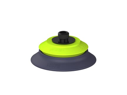 Przysawka piGRIP, warga do gorących pow., Ø79 mm, HNBR 50°, bez mieszków, podstawa typ 1, gwint niski G1/4" zew., (G.HS79HN50.F.S1.GL14M.00) (9933193) - Piab