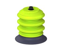 Przysawka piGRIP, warga do gorących pow., Ø79 mm, HNBR 50°, 3 mieszki, podstawa typ 1, (G.HS79HN50.B3.S1.G18MR.00) (9961747) - Piab