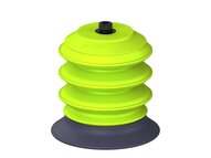 Przysawka piGRIP, warga do gorących pow., Ø79 mm, HNBR 50°, 3 mieszki, podstawa typ 1, (G.HS79HN50.B3.S1.G18MR.00) (9961747) - Piab