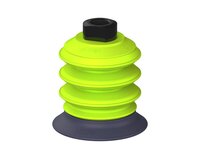 Przysawka piGRIP, warga do gorących pow., Ø79 mm, HNBR 50°, 3 mieszki, podstawa typ 1, G3/8" wew., (G.HS79HN50.B3.S1.G38F.00) (9926540) - Piab