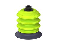 Przysawka piGRIP, warga do gorących pow., Ø79 mm, HNBR 50°, 3 mieszki, podstawa typ 1, gwint niski G3/8" zew., (G.HS79HN50.B3.S1.GL38M.00) (9923303) - Piab