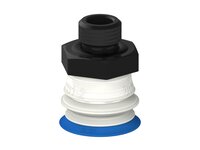 Przysawka piGRIP warga standard Ø25 mm, TPE 50°, 1 mieszek, podstawa typ 1, G1/4" zew., piSAVE, dławik 1,3 mm, FDA (G.S25T50.B1.S1.G14M.05.FDA) (9948873) - Piab