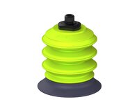 Przysawka piGRIP, warga do gorących pow., Ø79 mm, HNBR 50°, 3 mieszki, podstawa typ 1, M12 zew., piSAVE 05/60 (G.HS79HN50.B3.S1.MM12M.15) (9912449) - Piab