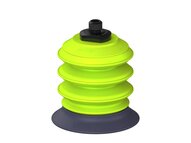 Przysawka piGRIP, warga do gorących pow., Ø79 mm, HNBR 50°, 3 mieszki, podstawa typ 1, M12 zew., piSAVE 05/60 (G.HS79HN50.B3.S1.MM12M.15) (9912449) - Piab