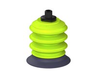 Przysawka piGRIP, warga do gorących pow., Ø79 mm, HNBR 50°, 3 mieszki, podstawa typ 1, NPT 1/4" zew., (G.HS79HN50.B3.S1.NT14M.00) (9958801) - Piab