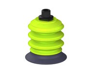 Przysawka piGRIP, warga do gorących pow., Ø79 mm, HNBR 50°, 3 mieszki, podstawa typ 1, NPT 3/8" zew., piSAVE 04/60 (G.HS79HN50.B3.S1.NT38M.17) (9928623) - Piab