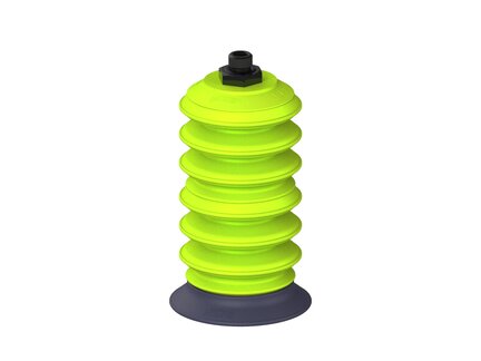 Przysawka piGRIP, warga do gorących pow., Ø79 mm, HNBR 50°, 6 mieszków (3+3), podstawa typ 1, G1/4" zew., (G.HS79HN50.B6.S1.G14M.00) (9976380) - Piab