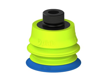 Przysawka piGRIP warga standard Ø25 mm, TPE 50°, 1 mieszek, podstawa typ 1, (G.S25T50.B1.S1.G18MR.00) (9913151) - Piab