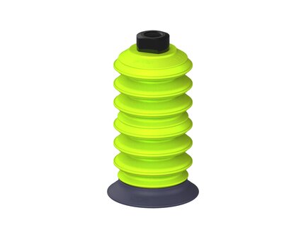 Przysawka piGRIP, warga do gorących pow., Ø79 mm, HNBR 50°, 6 mieszków (3+3), podstawa typ 1, (G.HS79HN50.B6.S1.MMF16F.00) (9976363) - Piab