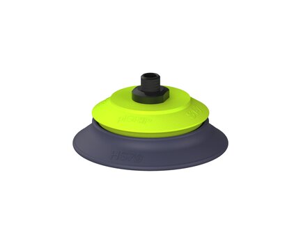 Przysawka piGRIP, warga do gorących pow., Ø79 mm, HNBR 50°, bez mieszków, podstawa typ 1, NPT 1/8" zew., (G.HS79HN50.F.S1.NT18M.00) (9934348) - Piab
