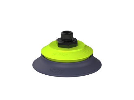Przysawka piGRIP, warga do gorących pow., Ø79 mm, HNBR 50°, bez mieszków, podstawa typ 1, G1/4" zew., (G.HS79HN50.F.S1.G14M.00) (9909691) - Piab