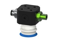 Przysawka piGRIP warga standard Ø25 mm, TPE 50°, 1 mieszek, podstawa typ 1, filtr siatkowy, FDA (G.S25T50.B1.S1.CXiX.01.FDA) (9913706) - Piab