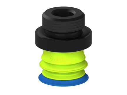 Przysawka piGRIP warga standard Ø25 mm, TPE 50°, 1 mieszek, podstawa typ 1, G1/2" zew., (G.S25T50.B1.S1.G12M.00) (9937122) - Piab