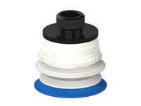 Przysawka piGRIP warga standard Ø25 mm, TPE 50°, 1 mieszek, podstawa typ 1, gwint niski G 1/8" zew., dysk filtracyjny, FDA (G.S25T50.B1.S1.GL18M.02.FDA) (9966777) - Piab