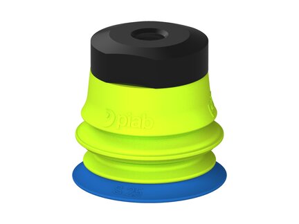 Przysawka piGRIP warga standard Ø25 mm, TPE 50°, 1 mieszek, podstawa typ 1, (G.S25T50.B1.S1.MM6F.00) (9909545) - Piab