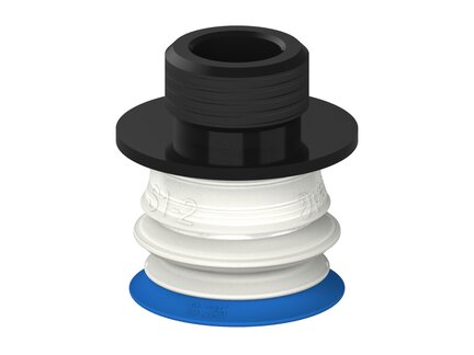 Przysawka piGRIP warga standard Ø25 mm, TPE 50°, 1 mieszek, podstawa typ 1, gwint niski G3/8" zew.,, FDA (G.S25T50.B1.S1.GL38M.00.FDA) (9925911) - Piab