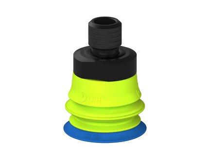 Przysawka piGRIP warga standard Ø25 mm, TPE 50°, 1 mieszek, podstawa typ 1, gwint M10 zew., (G.S25T50.B1.S1.MM10M.00) (9904548) - Piab