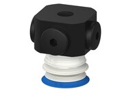 Przysawka piGRIP warga standard Ø25 mm, TPE 50°, 1 mieszek, podstawa typ 1, NPSF 5x1/8" wew.,, FDA (G.S25T50.B1.S1.NS518F.00.FDA) (9945709) - Piab