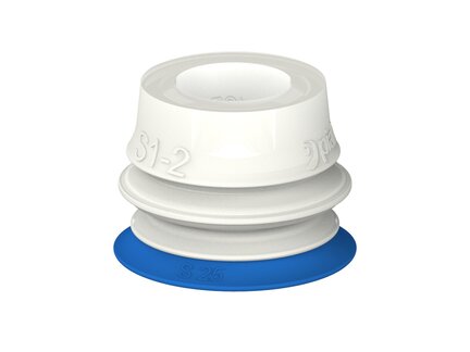 Przysawka piGRIP warga standard Ø25 mm, TPE 50°, 1 mieszek, podstawa typ 1, FDA (G.S25T50.B1.S1.XXX.00.FDA) (9903242) - Piab