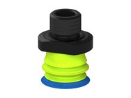 Przysawka piGRIP warga standard Ø25 mm, TPE 50°, 1 mieszek, podstawa typ 1, gwint M16x1.5 zew., (G.S25T50.B1.S1.MMF16M.00) (9938338) - Piab