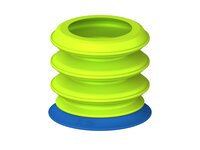 Przysawka piGRIP warga standard Ø25 mm, TPE 50°, 3 mieszki (G.S25T50.B3.S0.XXX.00) (9976015) - Piab