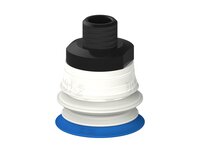Przysawka piGRIP warga standard Ø25 mm, TPE 50°, 1 mieszek, podstawa typ 1, NPT 1/8" zew., filtr siatkowy, FDA (G.S25T50.B1.S1.NT18M.01.FDA) (9918923) - Piab