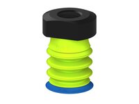 Przysawka piGRIP warga standard Ø25 mm, TPE 50°, 3 mieszki, podstawa typ 1, G1/4" wew., filtr siatkowy (G.S25T50.B3.S1.G14F.01) (9917564) - Piab