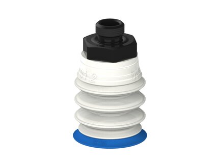 Przysawka piGRIP warga standard Ø25 mm, TPE 50°, 3 mieszki, podstawa typ 1, G1/8" zew., piSAVE 05/60 (G.S25T50.B3.S1.G18M.15.FDA) (9918557) - Piab