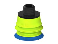 Przysawka piGRIP warga standard Ø25 mm, TPE 50°, 1 mieszek, podstawa typ 1, gwint niski NPT 1/8" zew., dysk filtracyjny (G.S25T50.B1.S1.NTL18M.02) (9919542) - Piab
