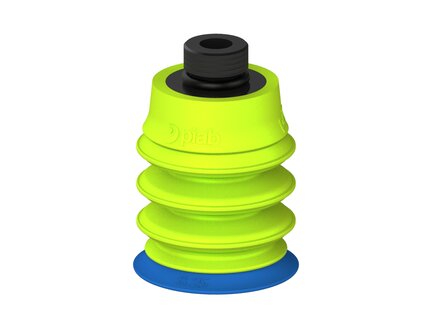 Przysawka piGRIP warga standard Ø25 mm, TPE 50°, 3 mieszki, podstawa typ 1, (G.S25T50.B3.S1.G18MR.00) (9938885) - Piab
