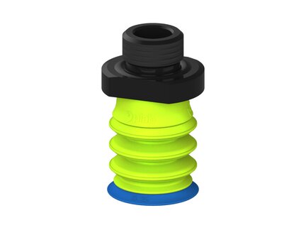 Przysawka piGRIP warga standard Ø25 mm, TPE 50°, 3 mieszki, podstawa typ 1, G3/8" zew., (G.S25T50.B3.S1.G38M.00) (9904381) - Piab