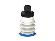 Przysawka piGRIP warga standard Ø25 mm, TPE 50°, 3 mieszki, podstawa typ 1, gwint M10 zew.,, FDA (G.S25T50.B3.S1.MM10M.00.FDA) (9957231) - Piab